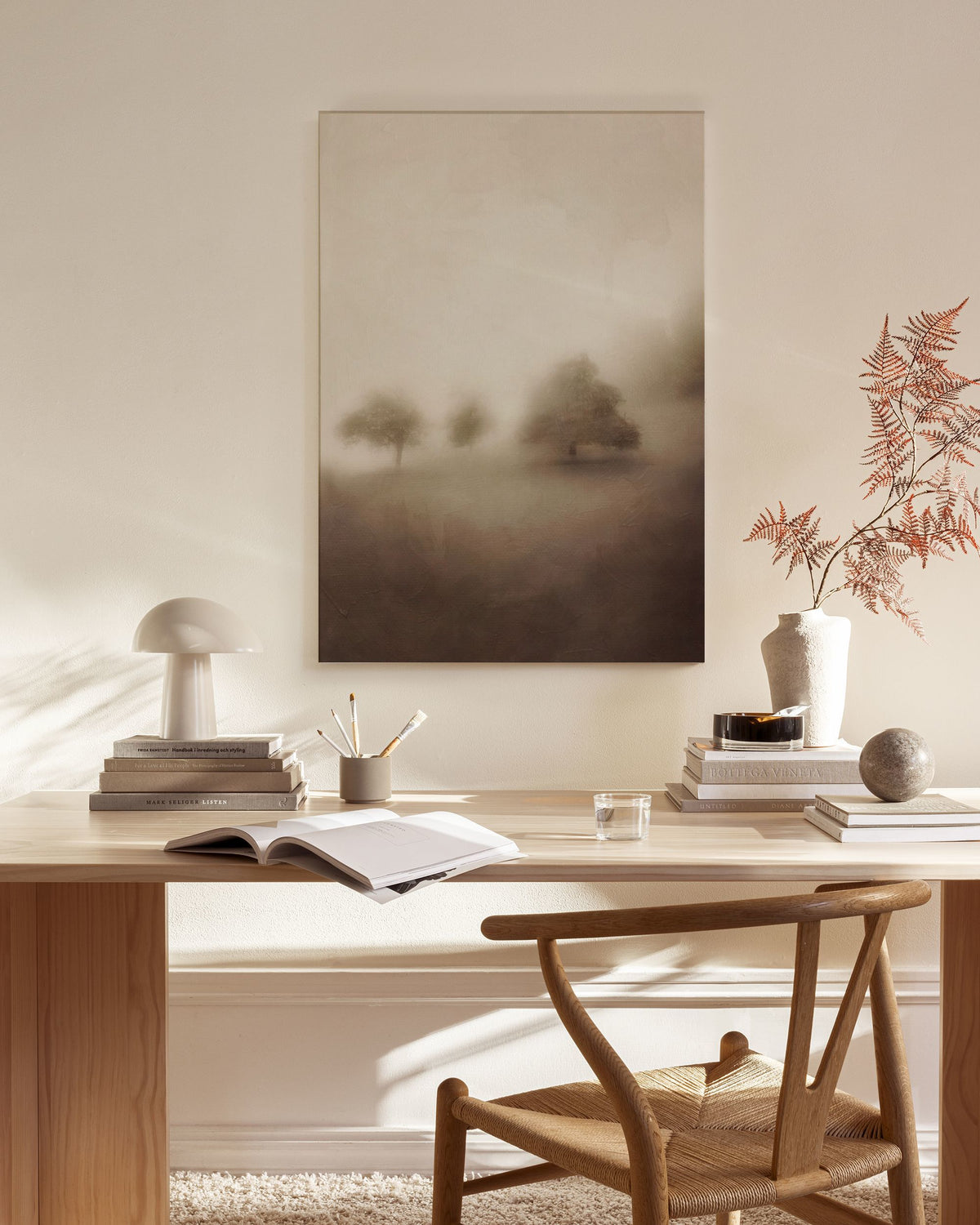 Silent Dawn Canvas print