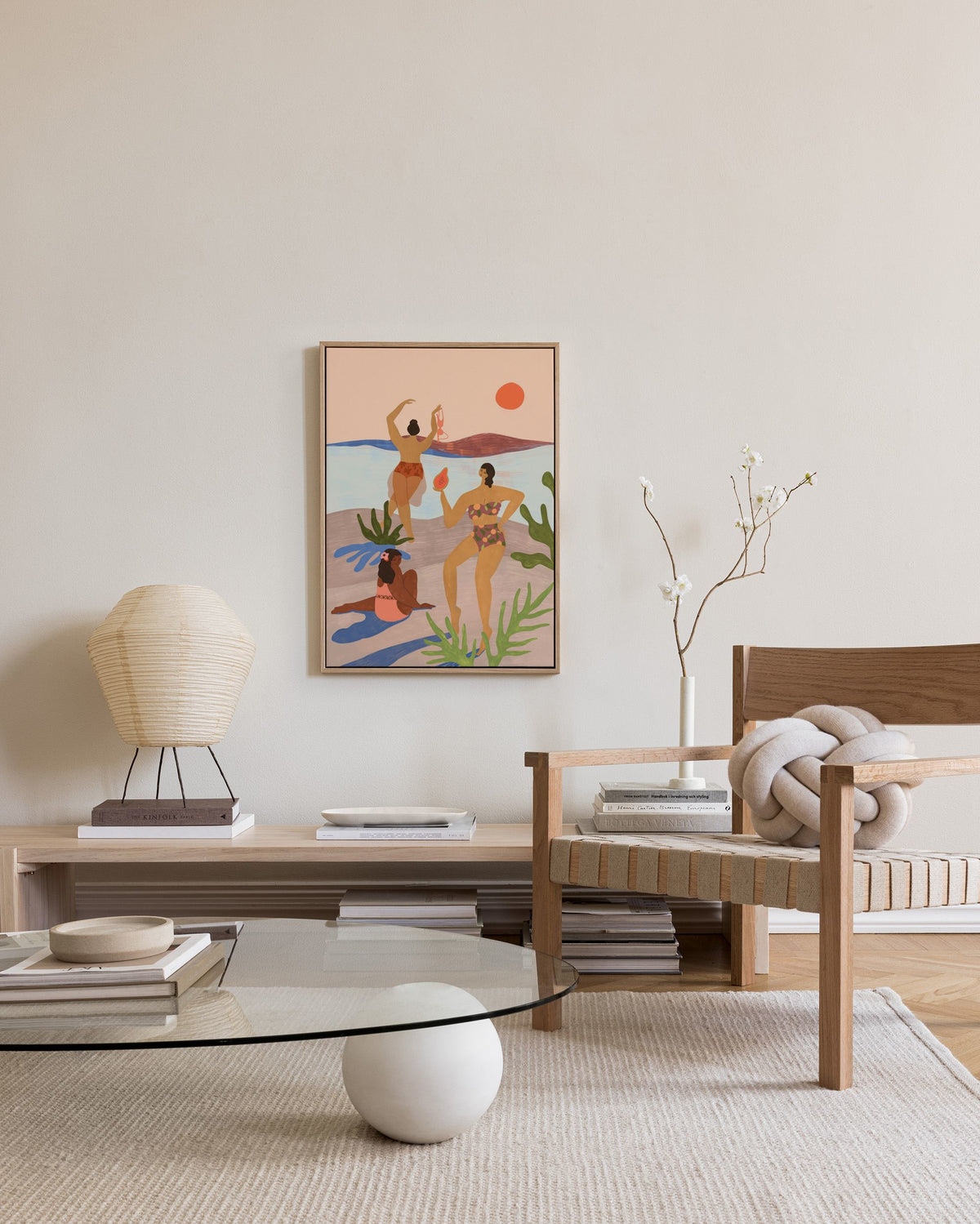Arty Guava - Lay Hoon - Beach Please Canvas print