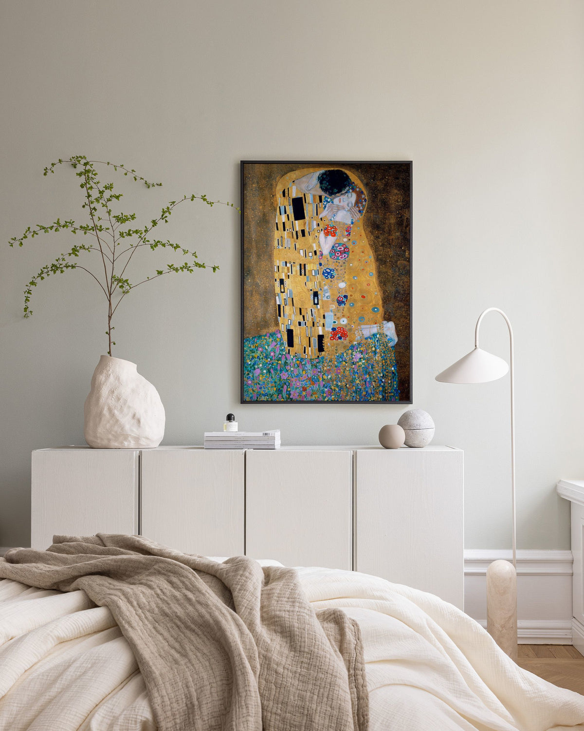 Gustav Klimt - The Kiss Canvas print