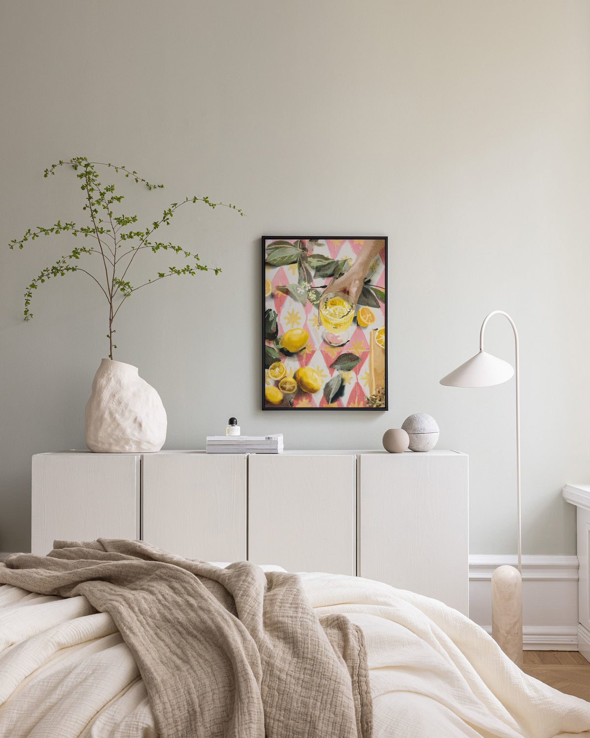 Ekaterina - Zagorska - Lemon Cocktail Canvas print