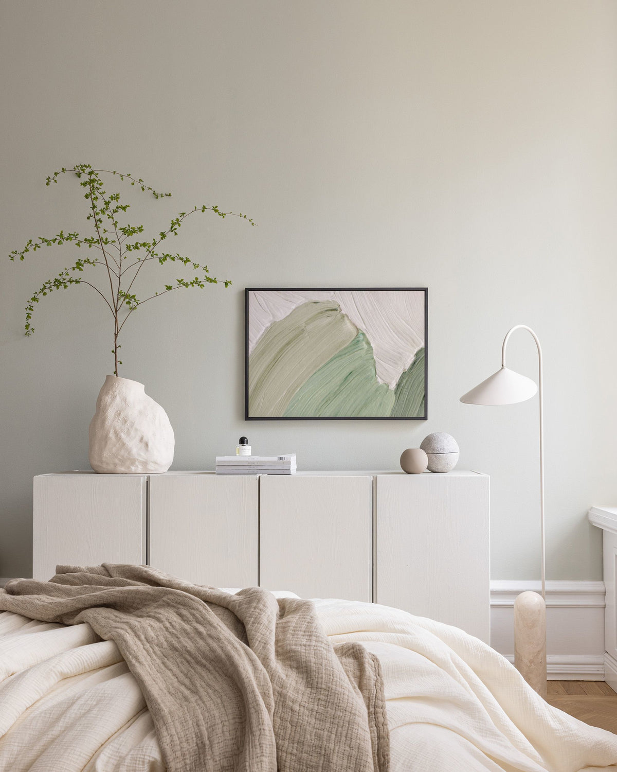 Sage Abstract Canvas print