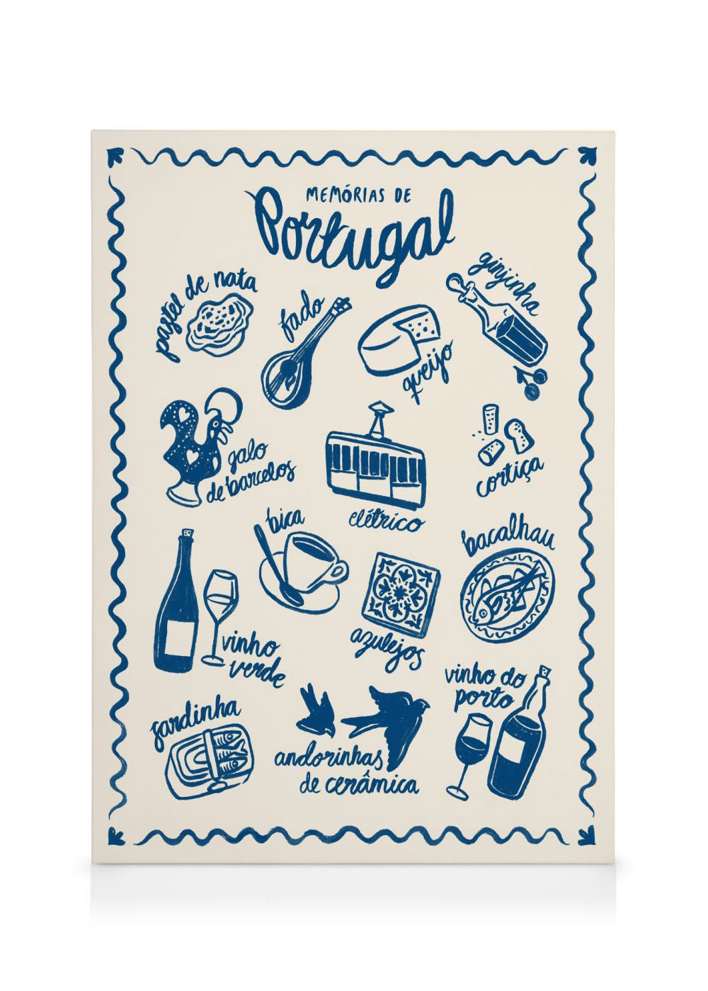 Memórias de Portugal Canvas print