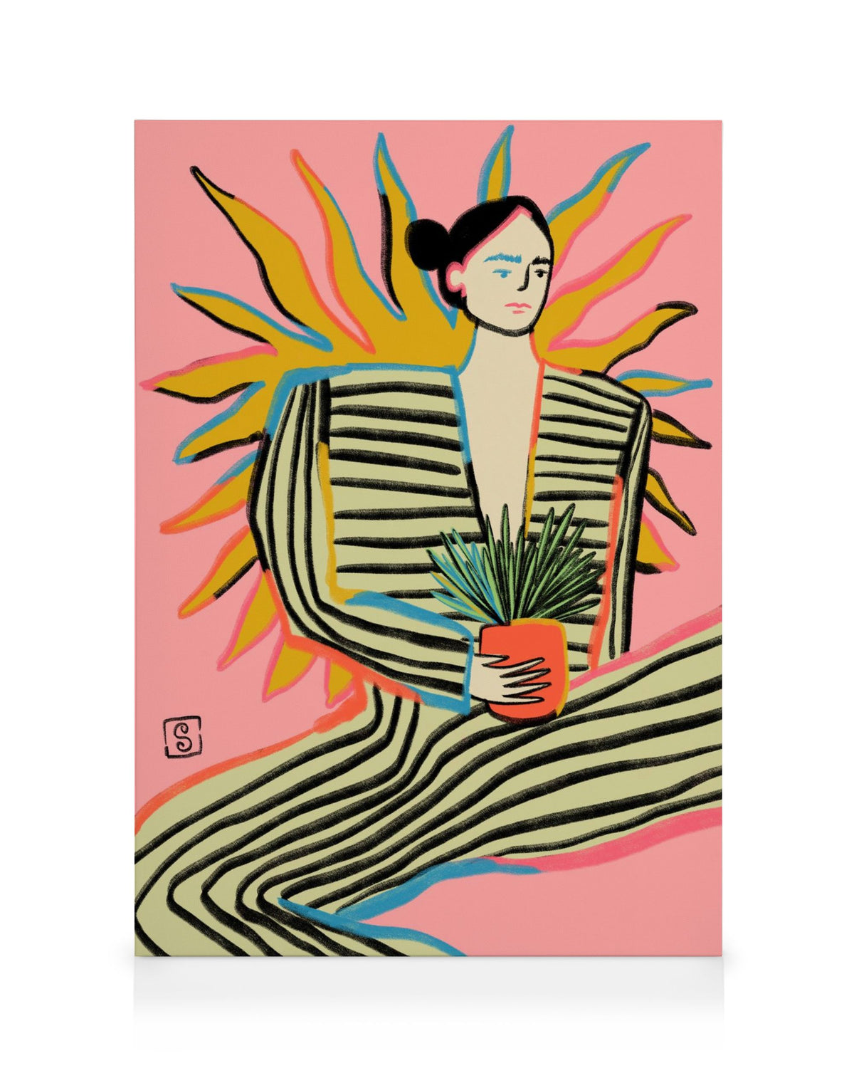 Sandra Poliakov - Sun Power Canvas print