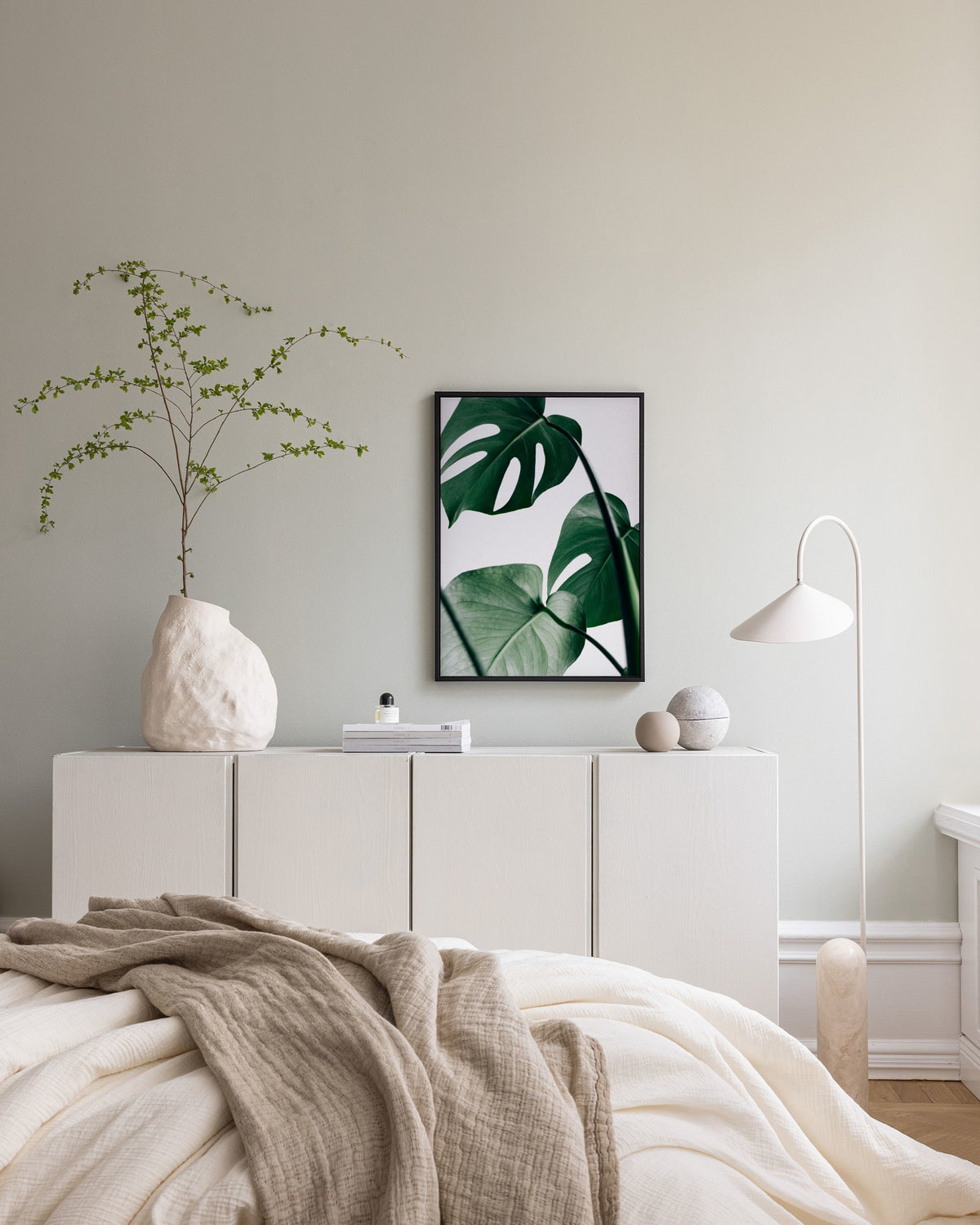 Monstera Three Canvas print