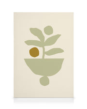 Berenice Hernandez - Maceta Beige Canvas print