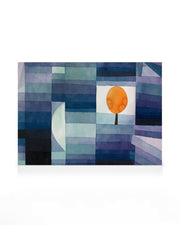 Paul Klee - The Harbinger of Autumn Canvas print