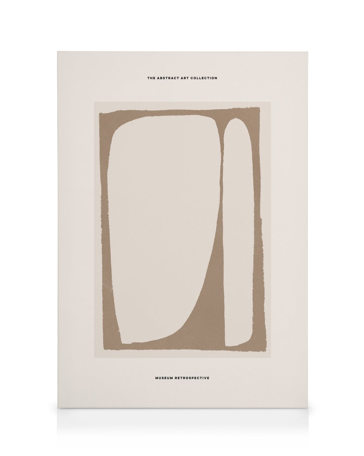 Beige Abstract Canvas print