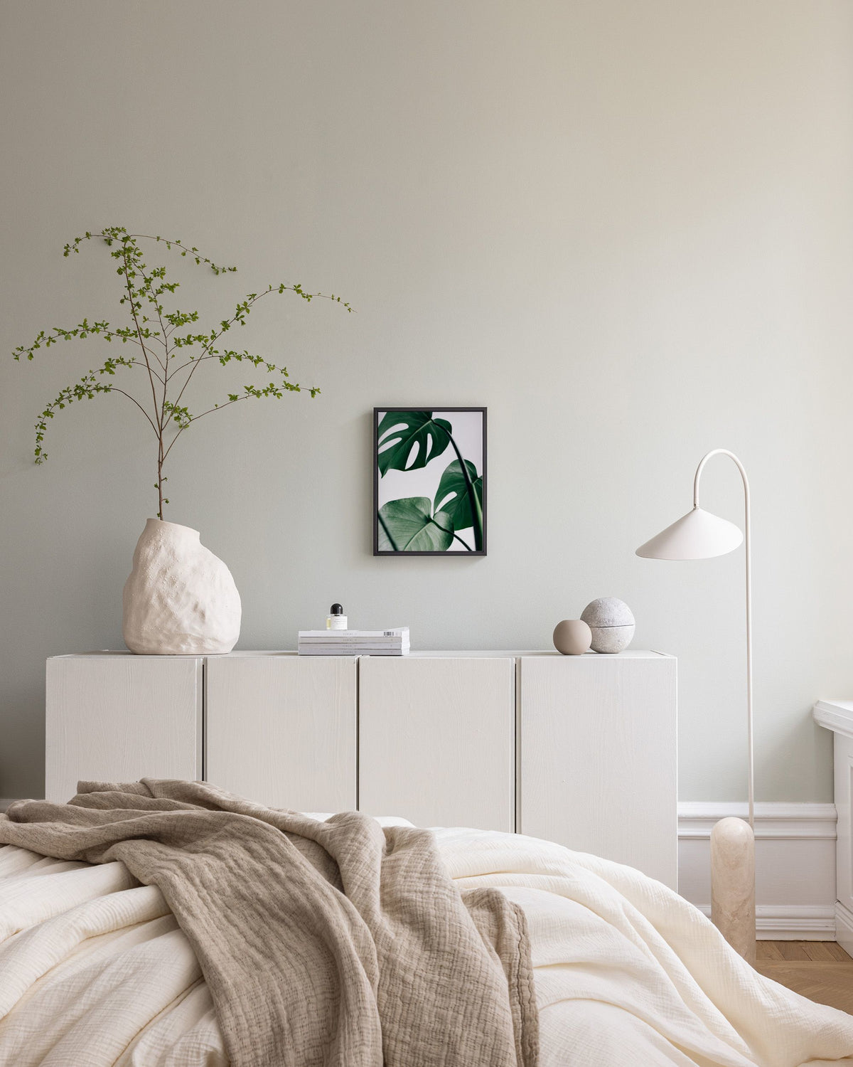 Monstera Three Canvas print