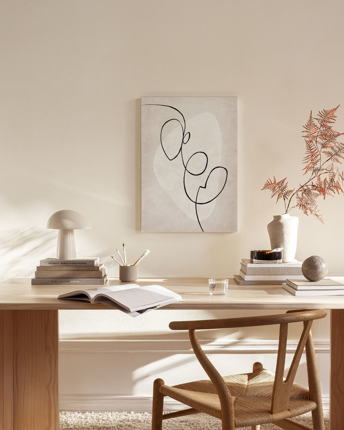 Artful Lines No1 Canvas print