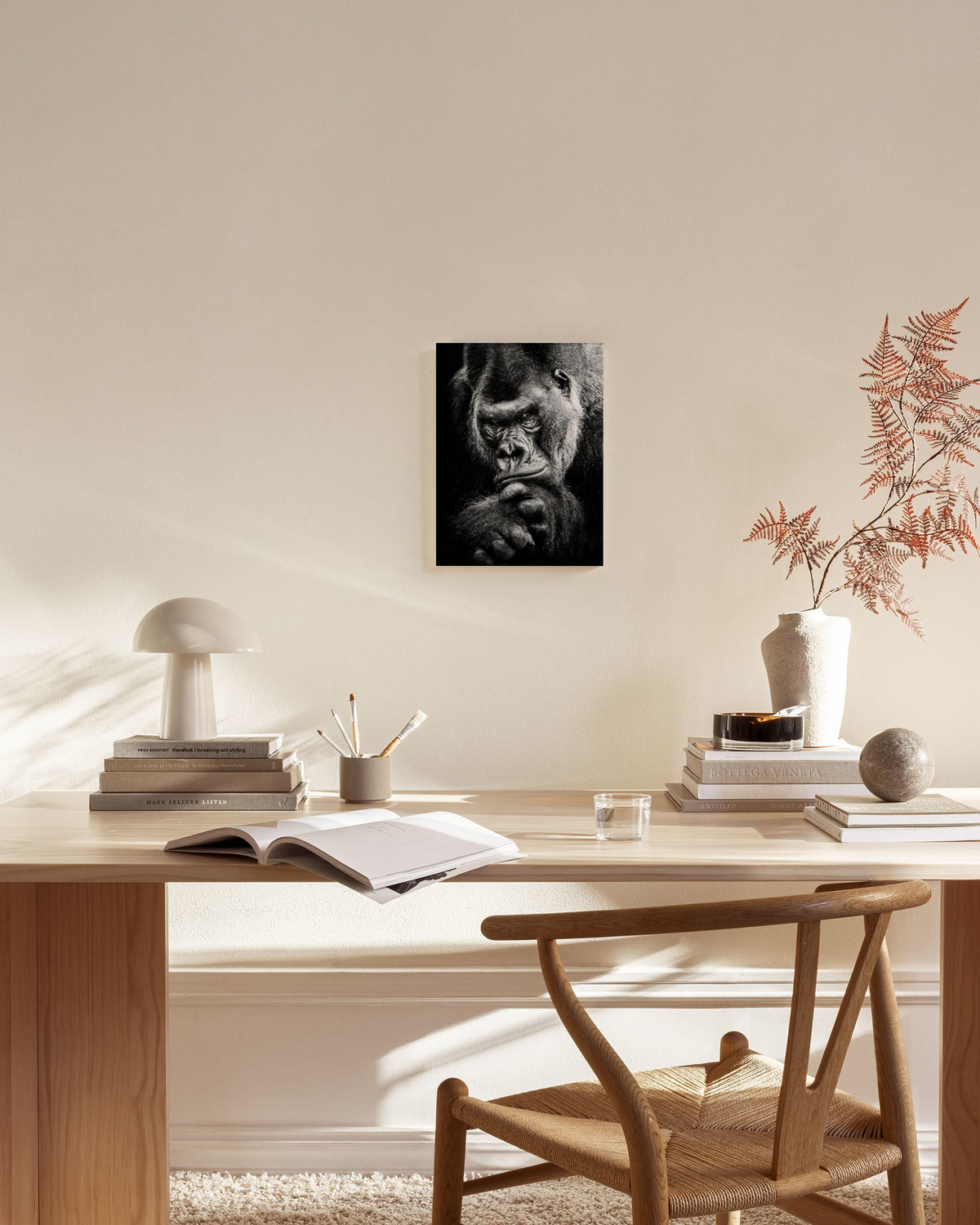Gorilla Canvas print
