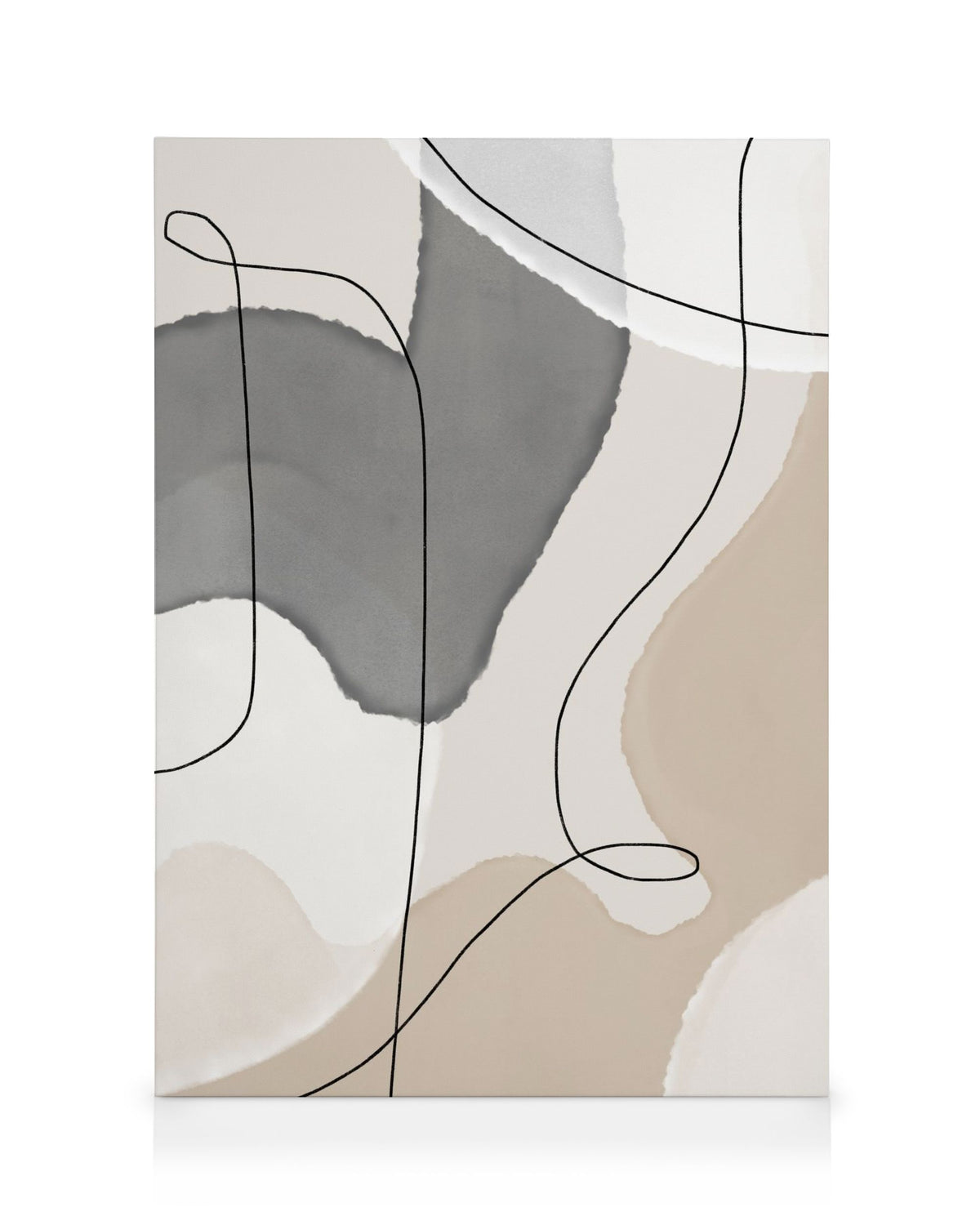Shapes and Lines No2 Canvas print