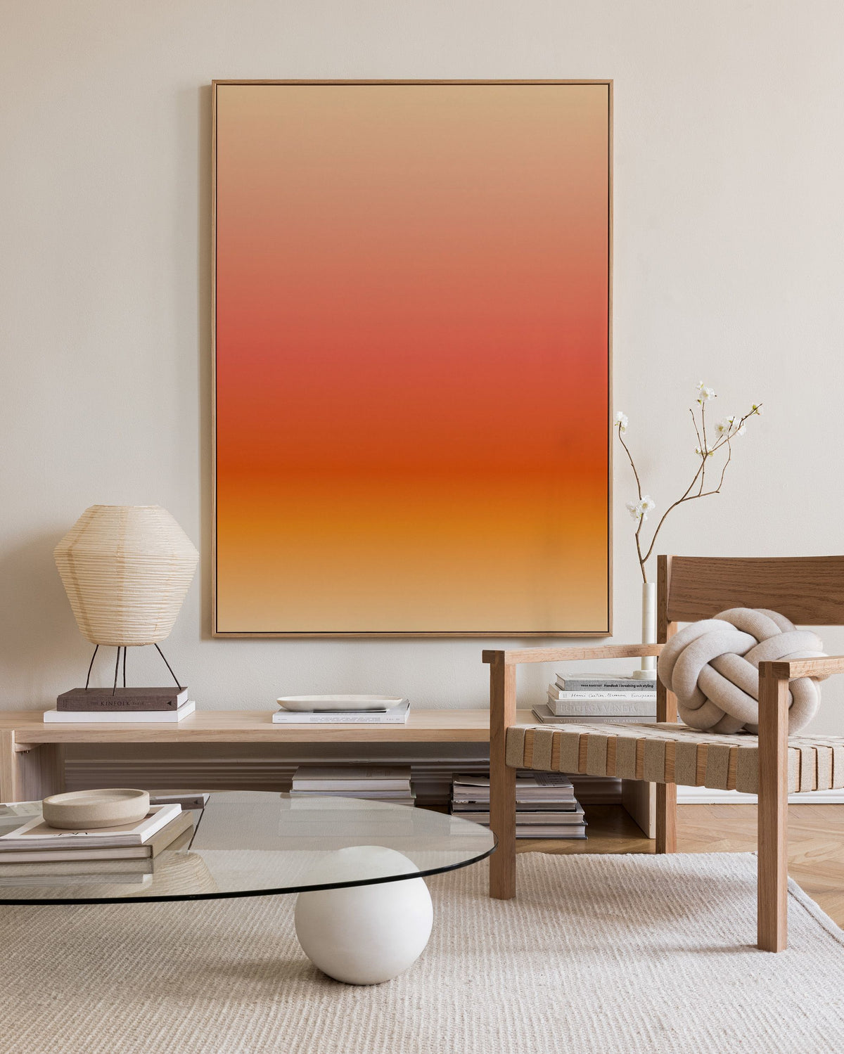 Santa Monica Sunset Canvas print
