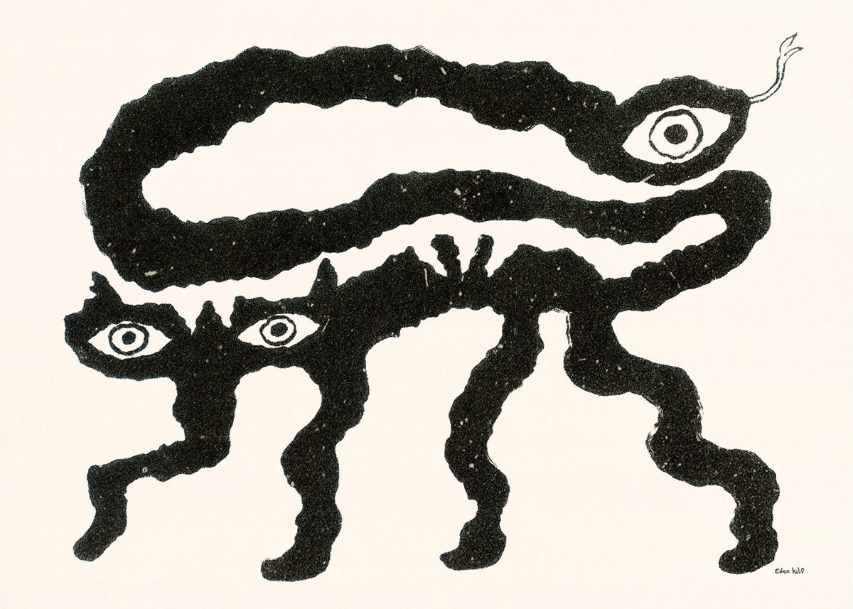 Eden Kalif - I Am an Animals Print