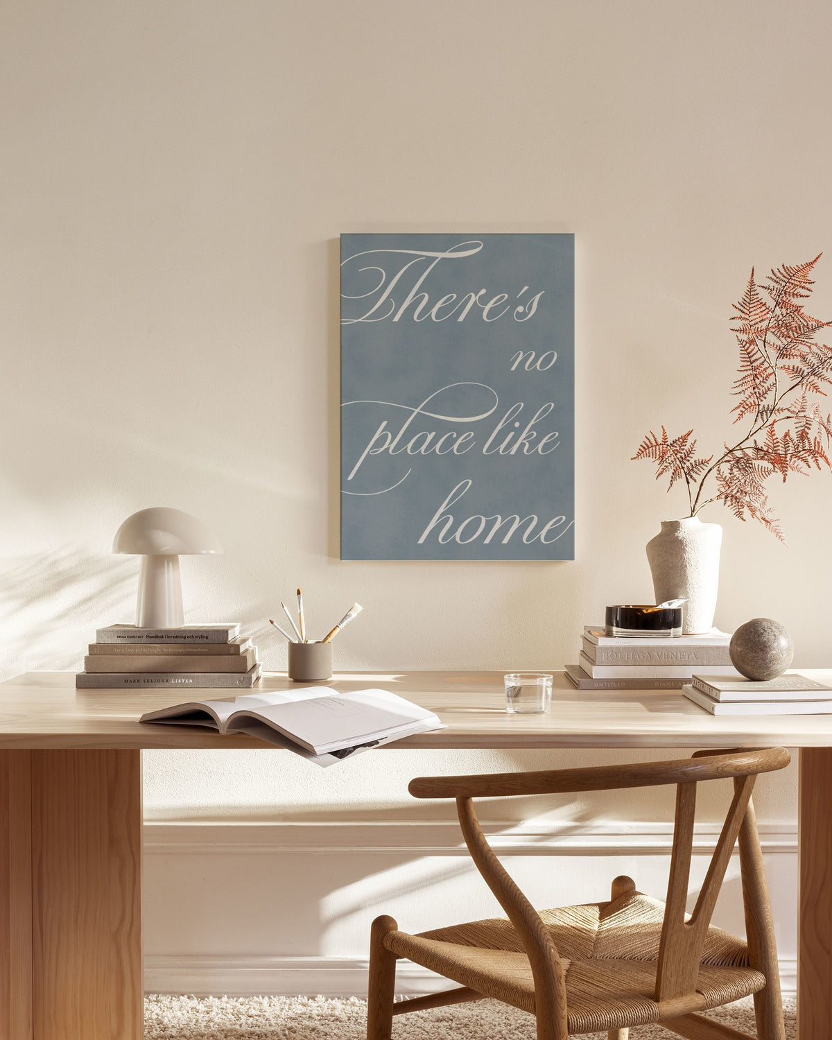 There's No Place Canvas print