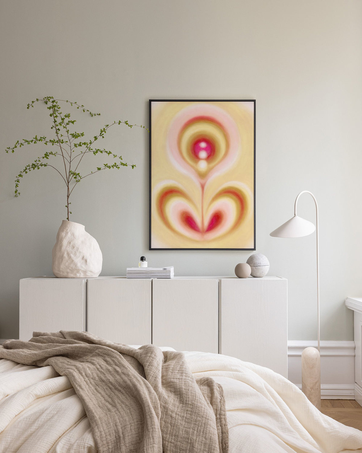 Blooming Radiance Lærred