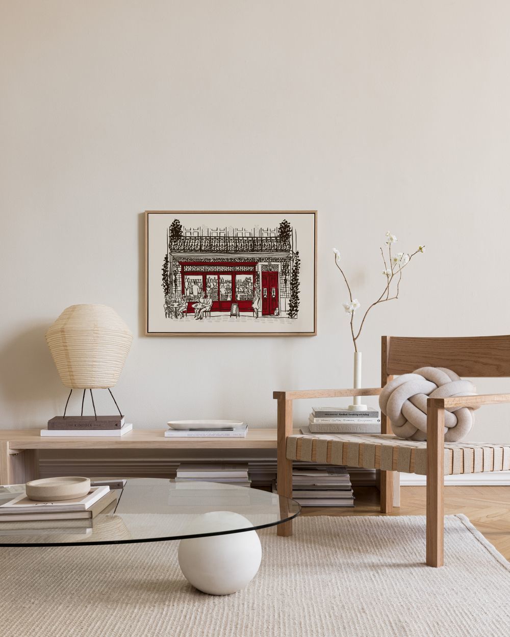 Esplanada Mingle Canvas print