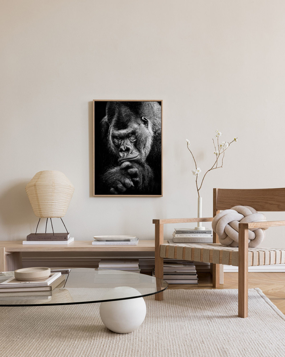 Gorilla Canvas print