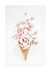 Candy Cone Print