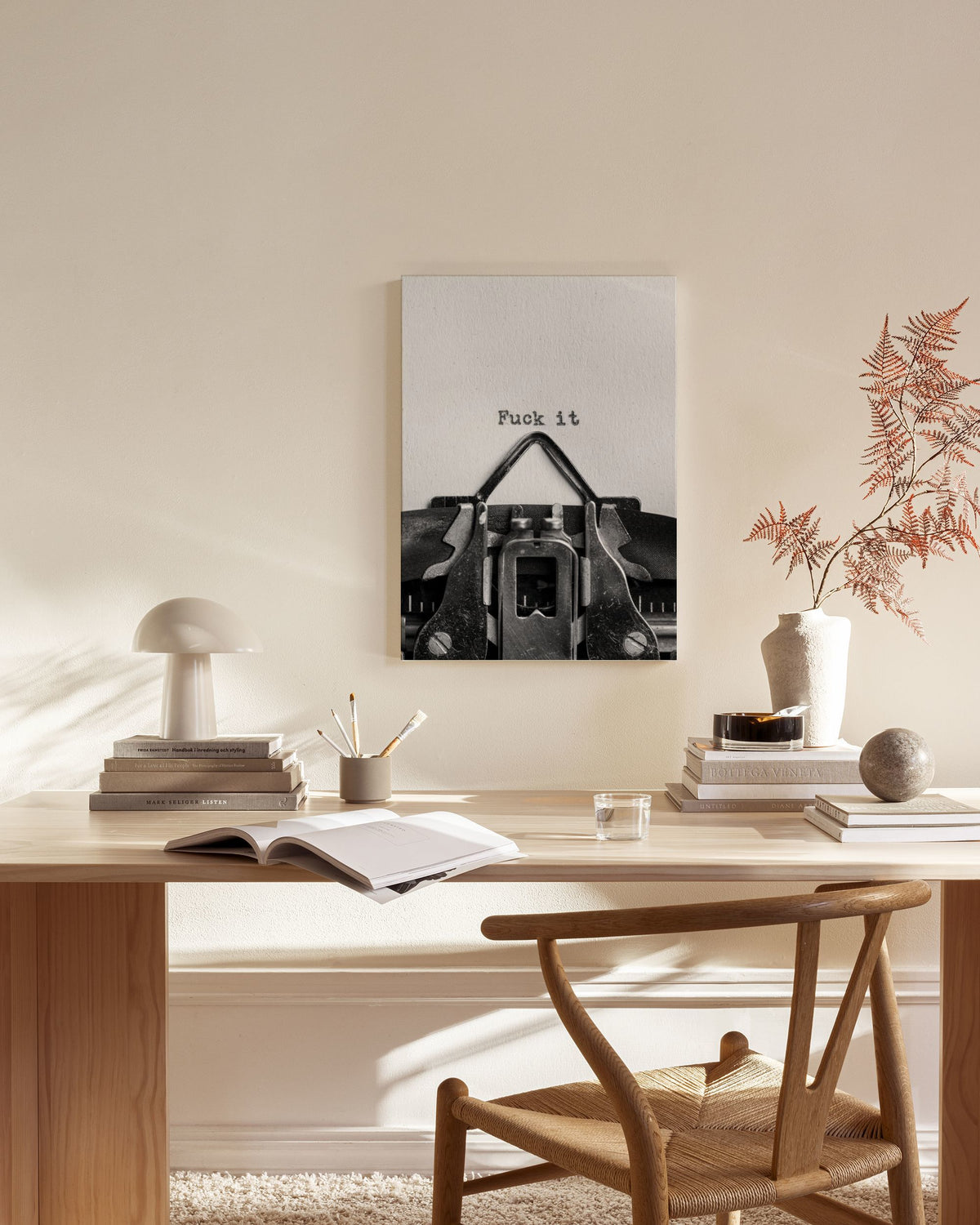 F**k It Canvas print