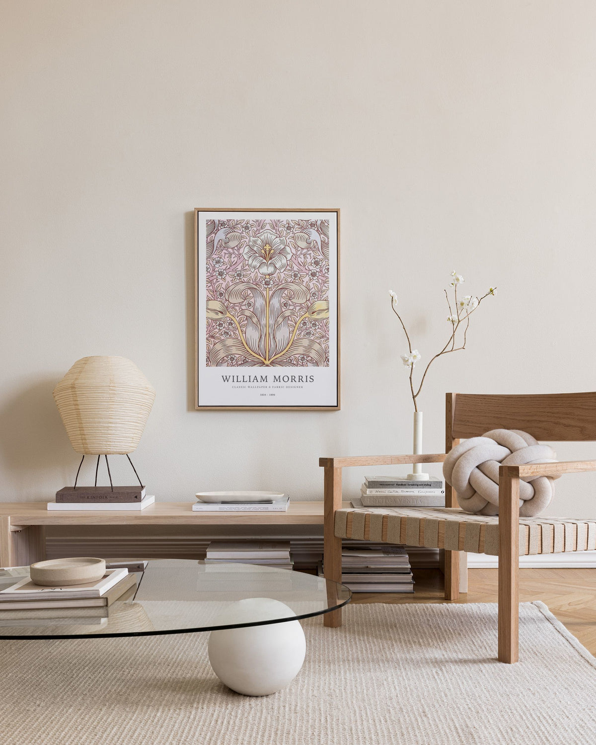 William Morris - Floral Pattern Canvas print