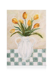Tulips in Vase Canvas print