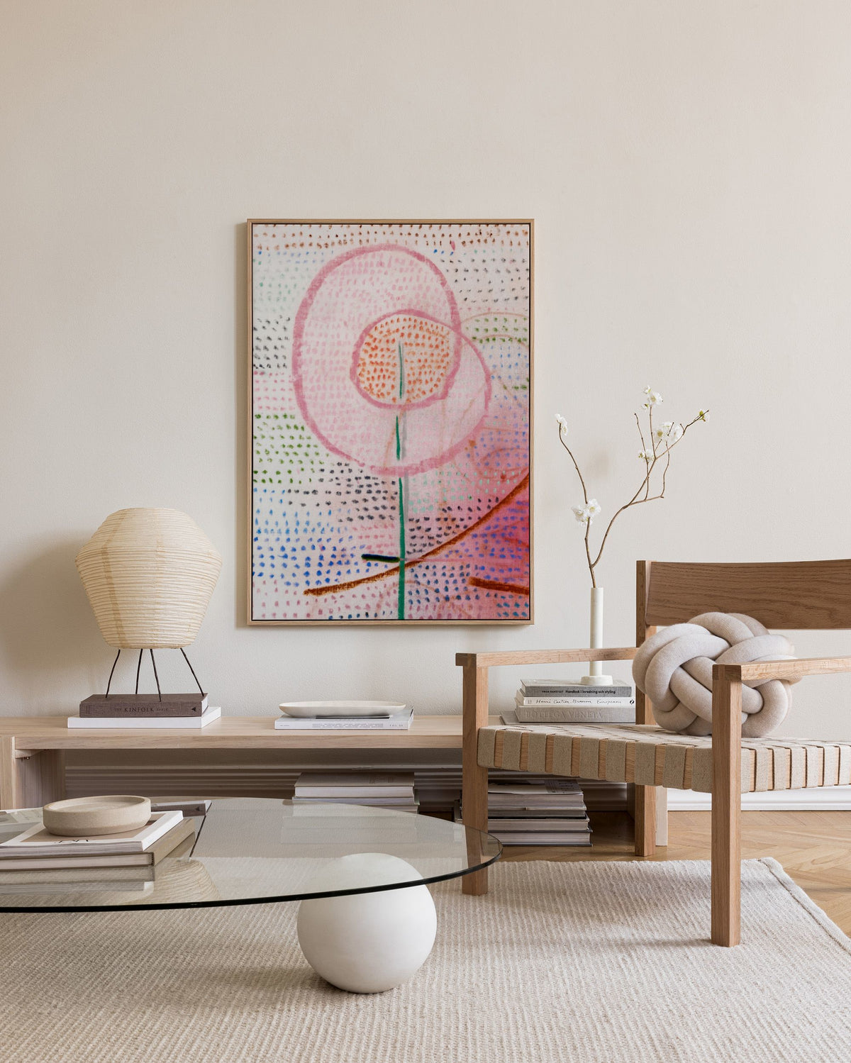 Paul Klee - Blossoming Canvas print