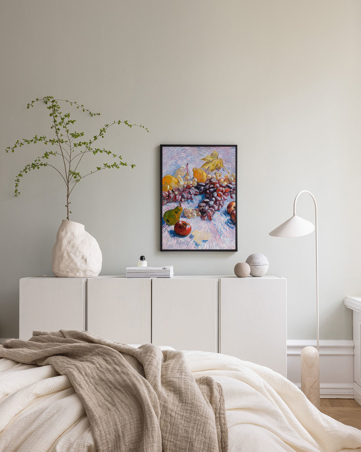 Van Gogh - Grapes, Lemons, Pears, and Apples Canvas print