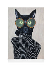 Coco De Paris - Fashion Cat Canvas print