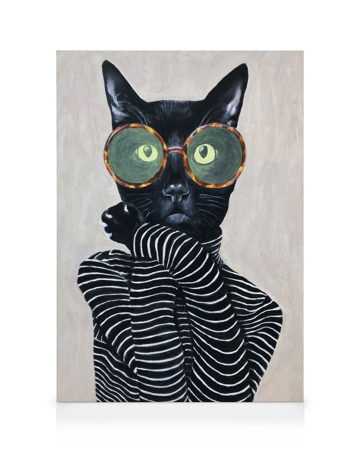 Coco De Paris - Fashion Cat Canvas print
