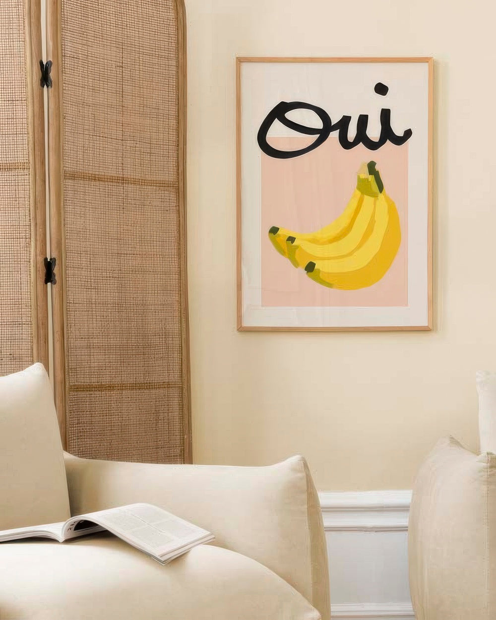 Oui Banana Print