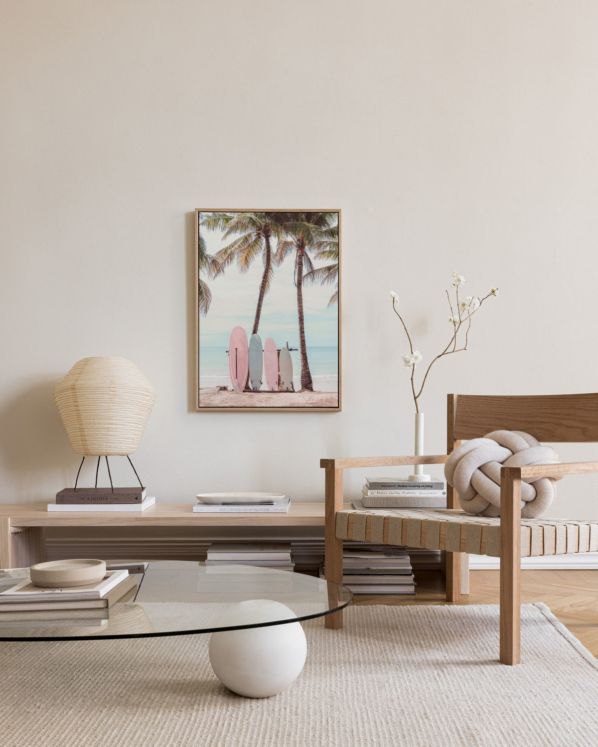 Surfboards Canvas print