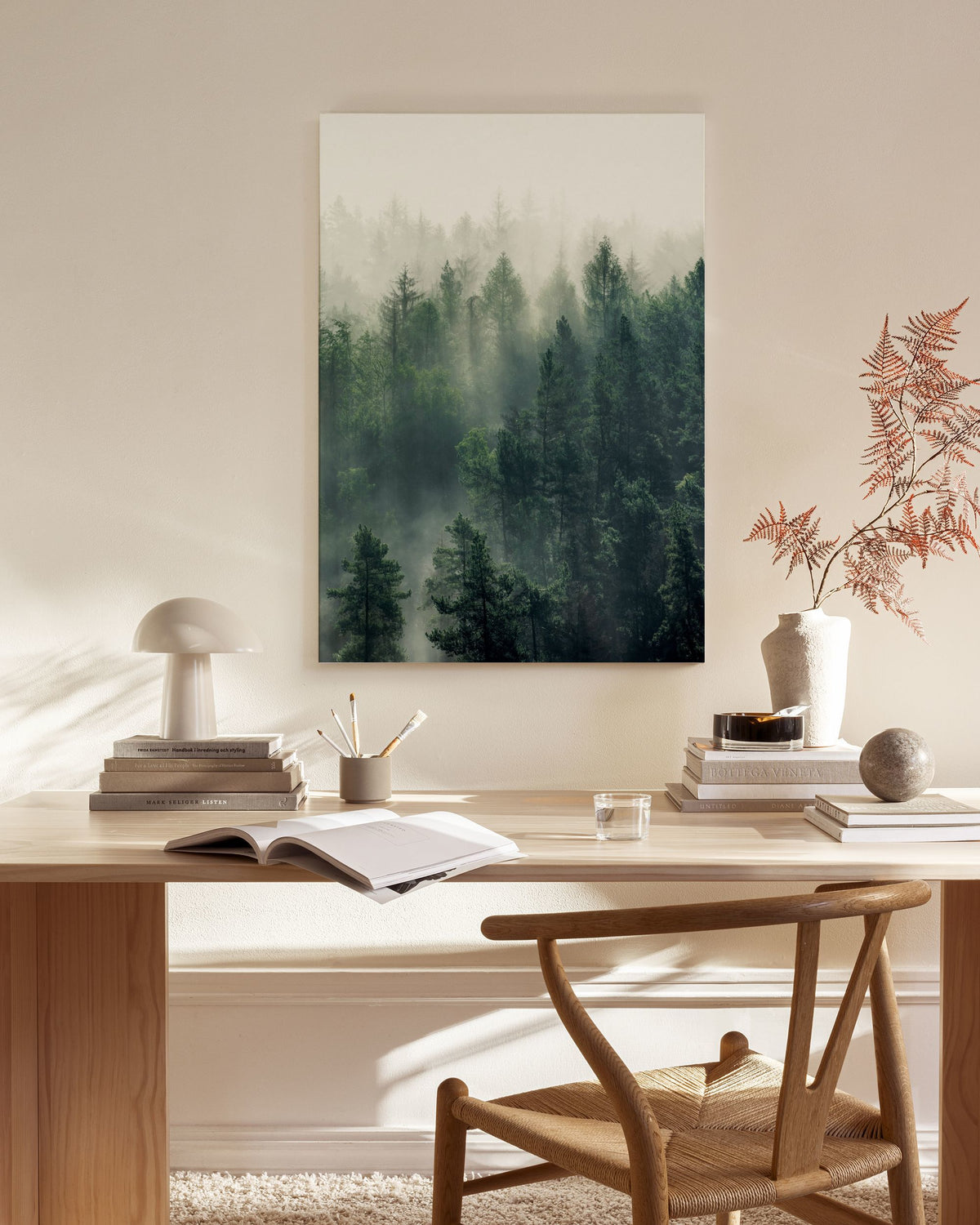Forest Veil No3 Canvas print