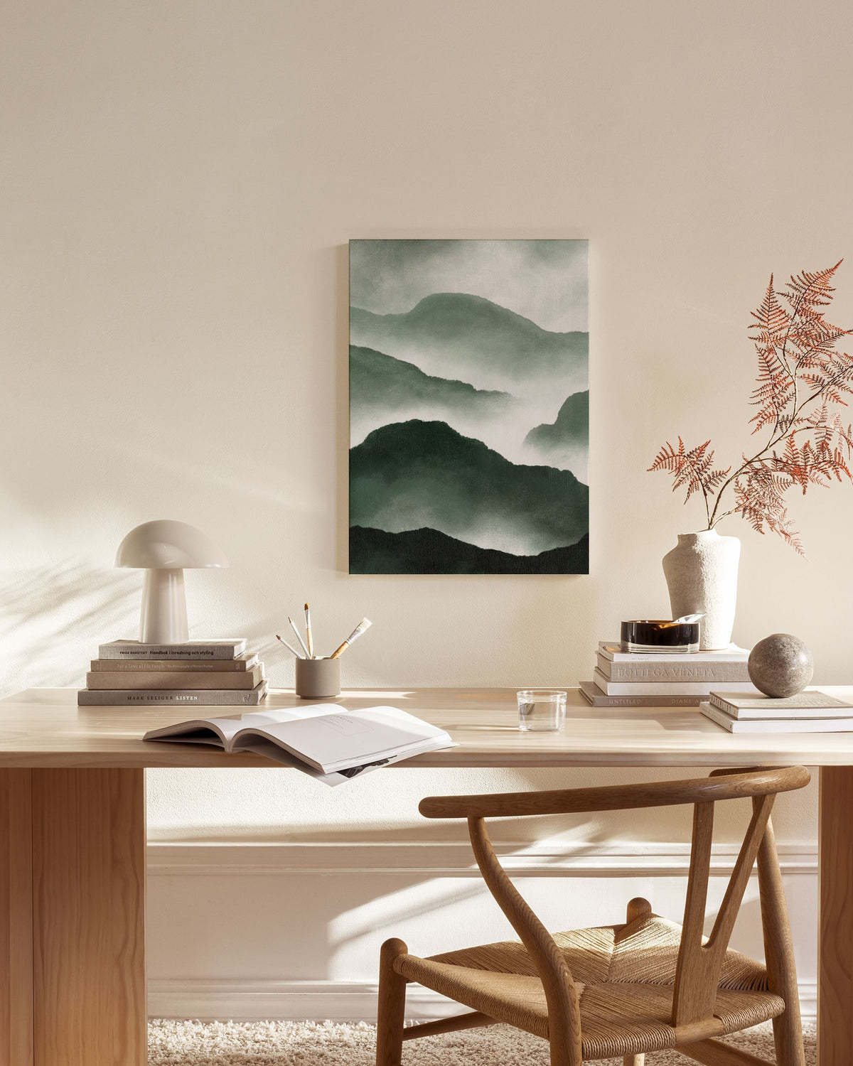 Mistscape No2 Canvas print
