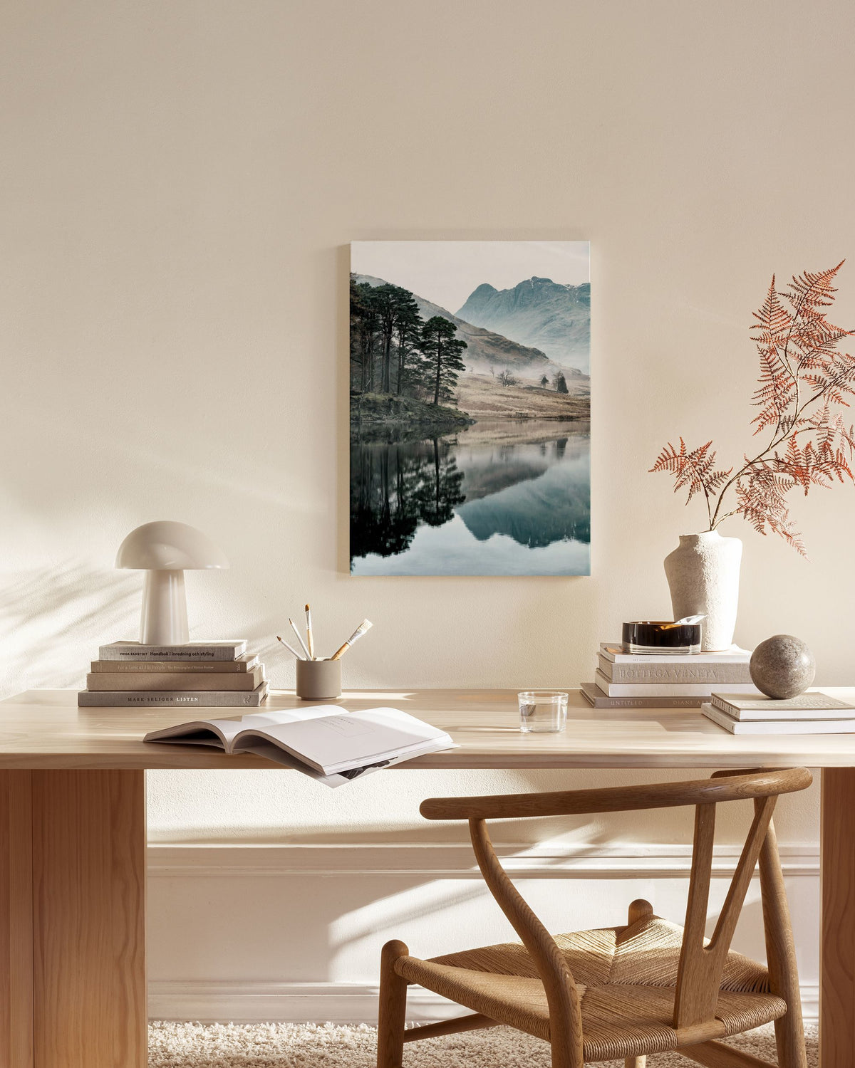 Lake Reflection Canvas print