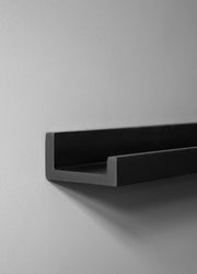 Estante para cuadros negro, 70cm