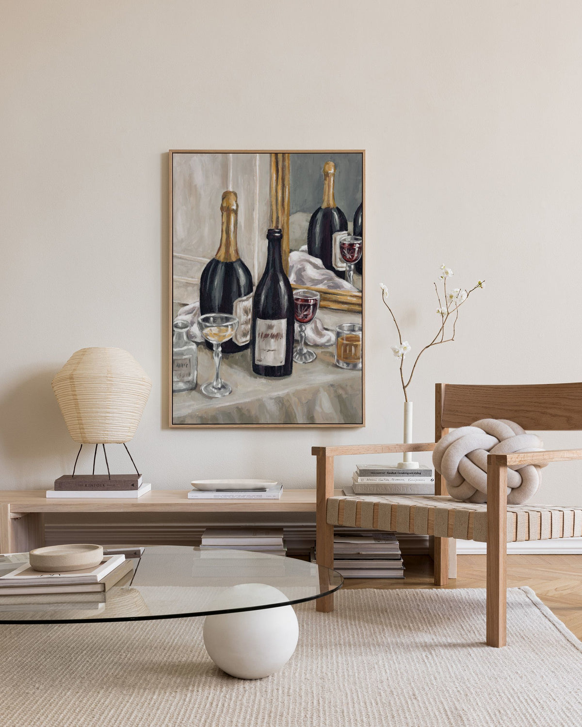 Midnight in Provence Canvas print