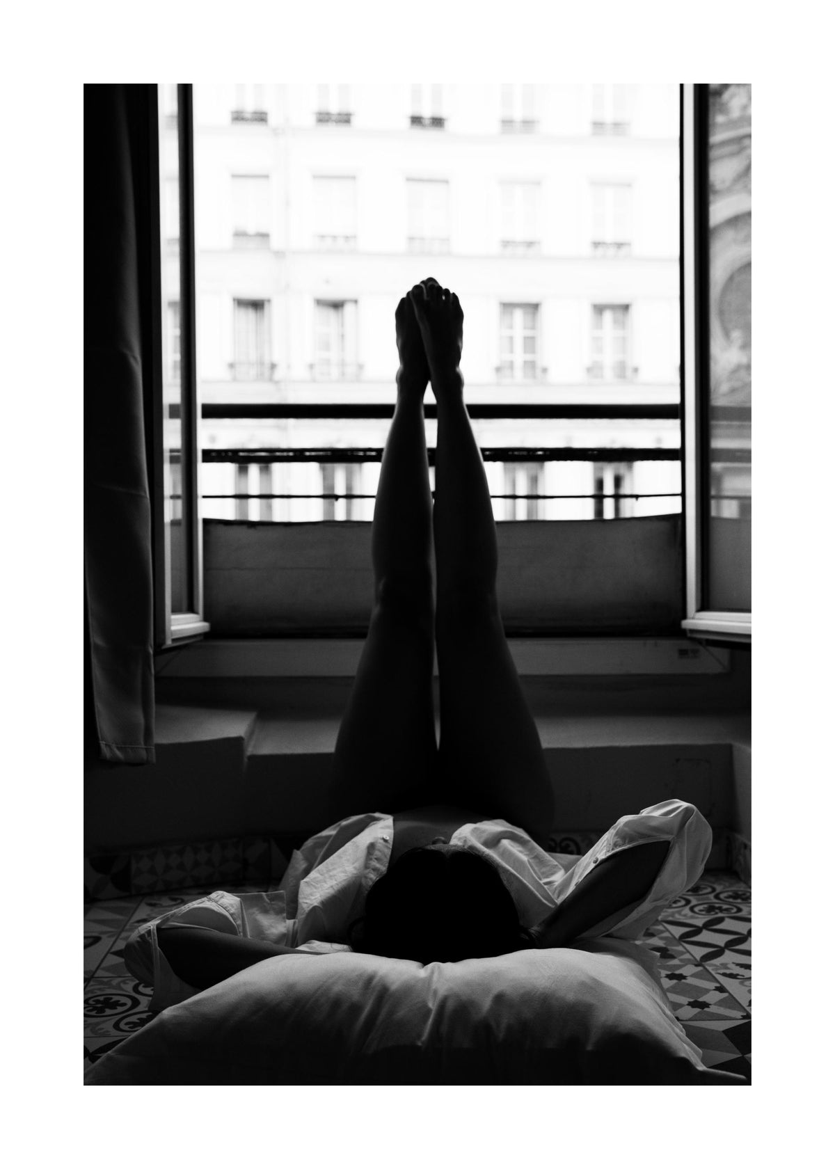 Paris Window Print