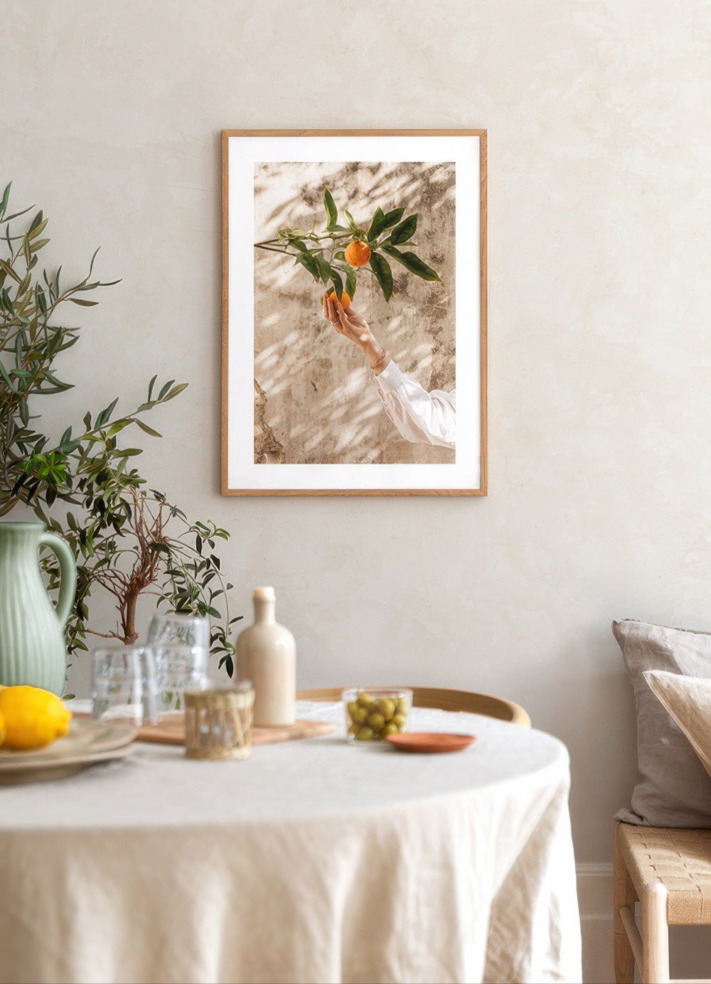 Picking Oranges Print