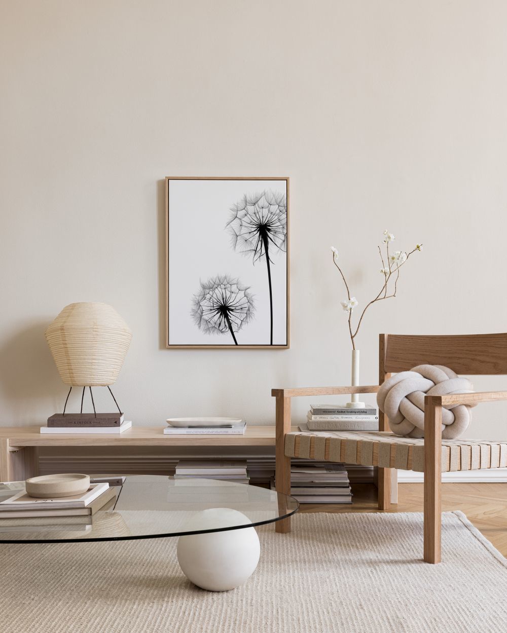 Dandelion No1 Canvas print