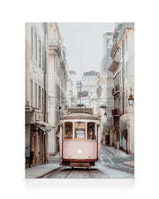 Downtown Tram Canvas print
