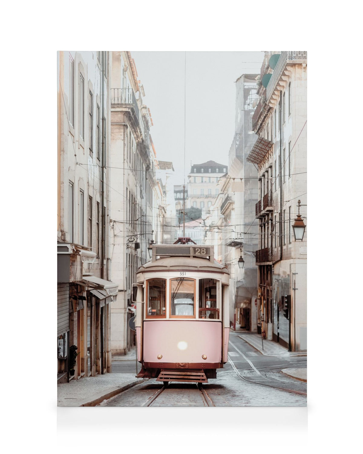Downtown Tram Canvas print