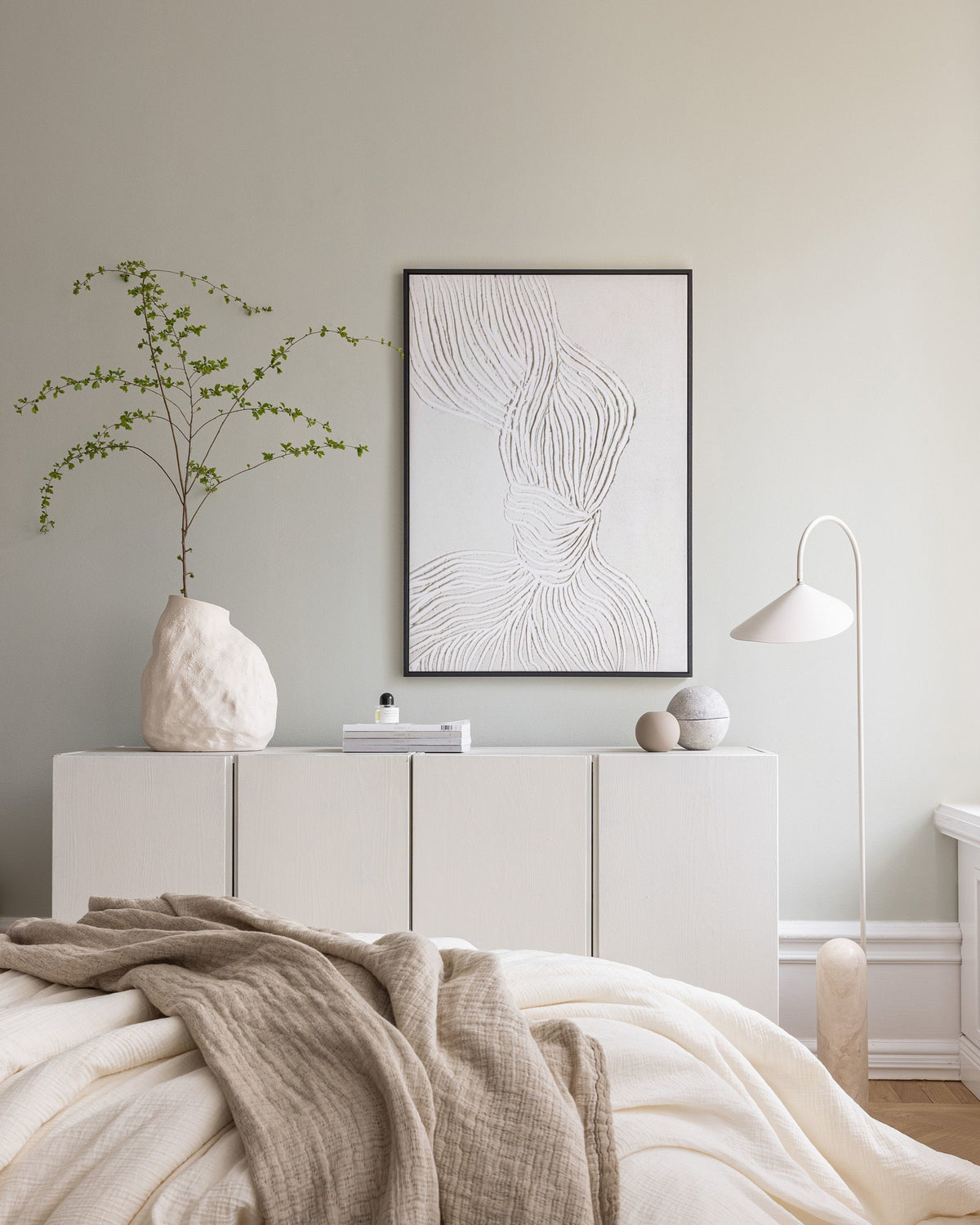 Knot Texture Canvas print
