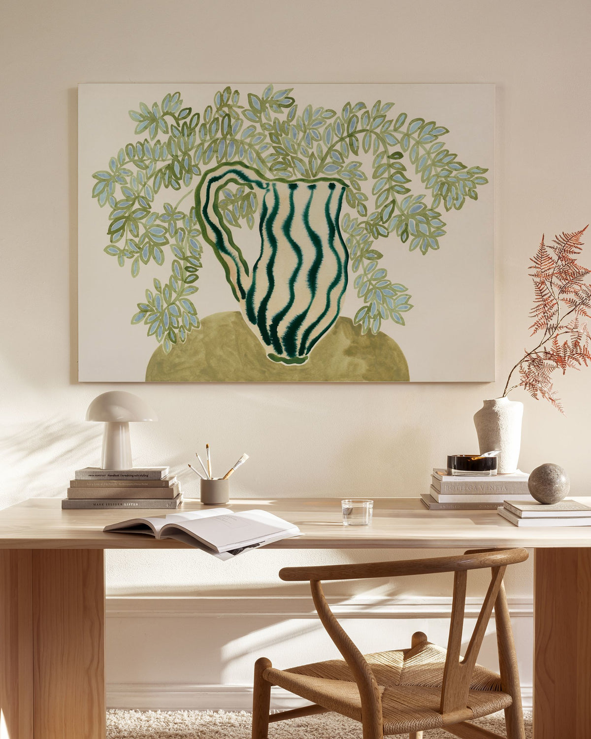 La Poire - Wisterias Canvas print