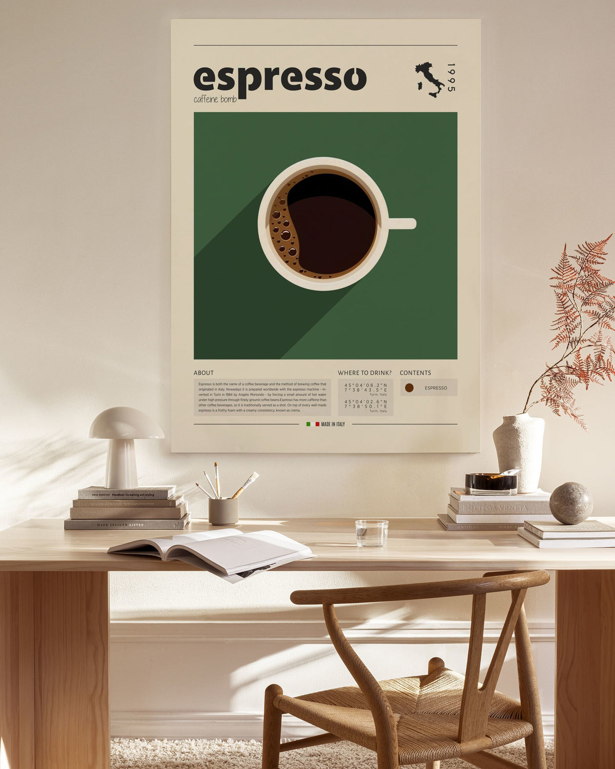 Cup of Espresso Canvas print