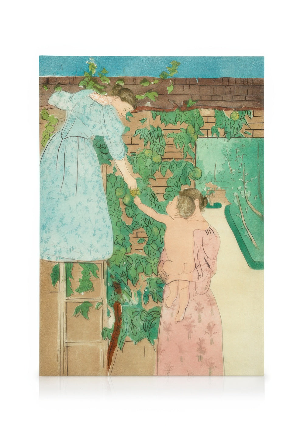 Mary Cassatt - Gathering Fruit Canvas print
