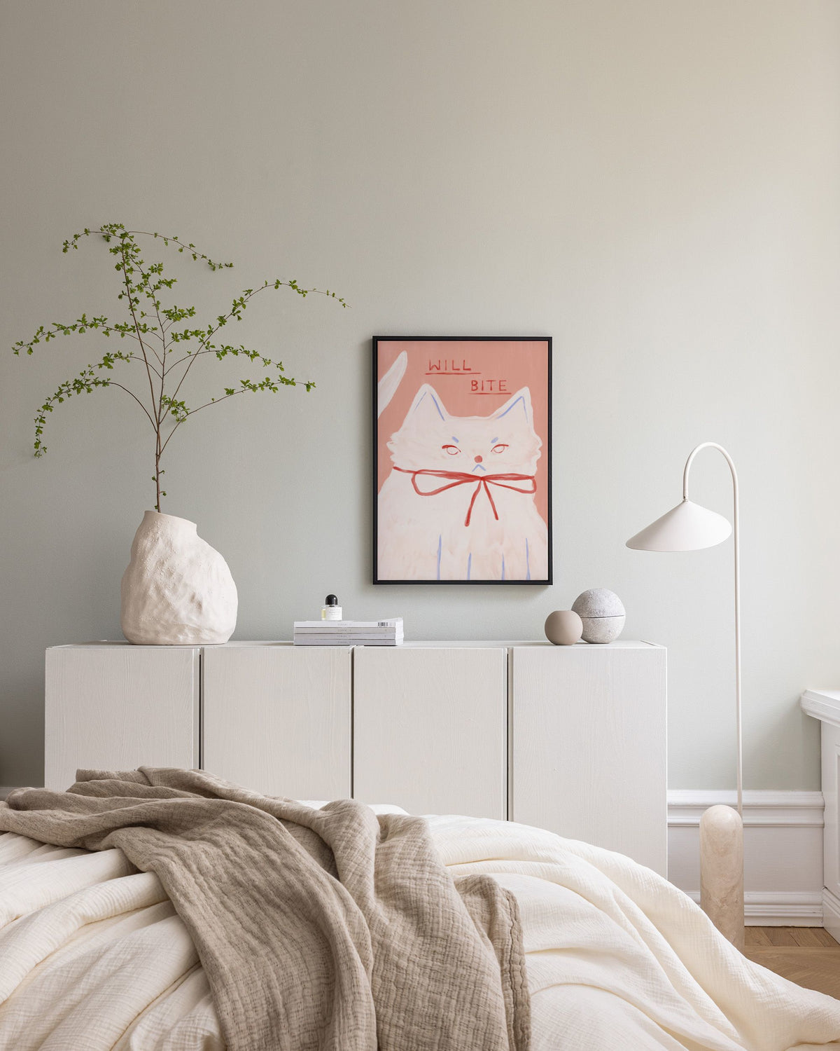 Kit Agar - Will Bite Canvas print