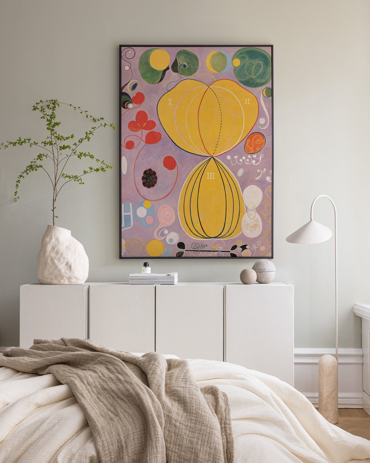 Canvas print - The Ten Largest, Adulthood, No.7 by Hilma af Klint