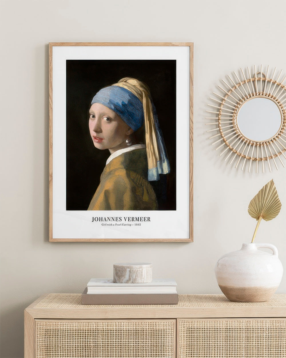 Johannes Vermeer - Girl with a Pearl Earring Print
