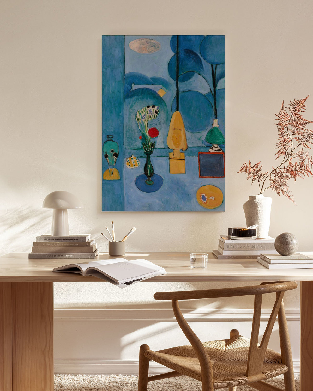 Matisse - The Blue Window Canvas print