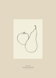Mie & Him - Fruit Print